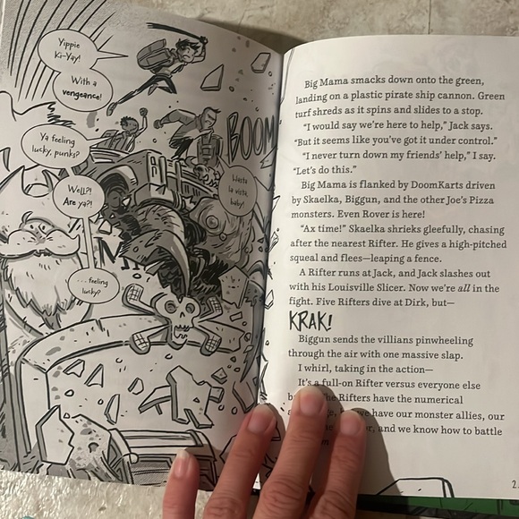 The Last Kids on Earth Junes Wild Flight written by Max Brallier  Hardcover - Picture 7 of 9